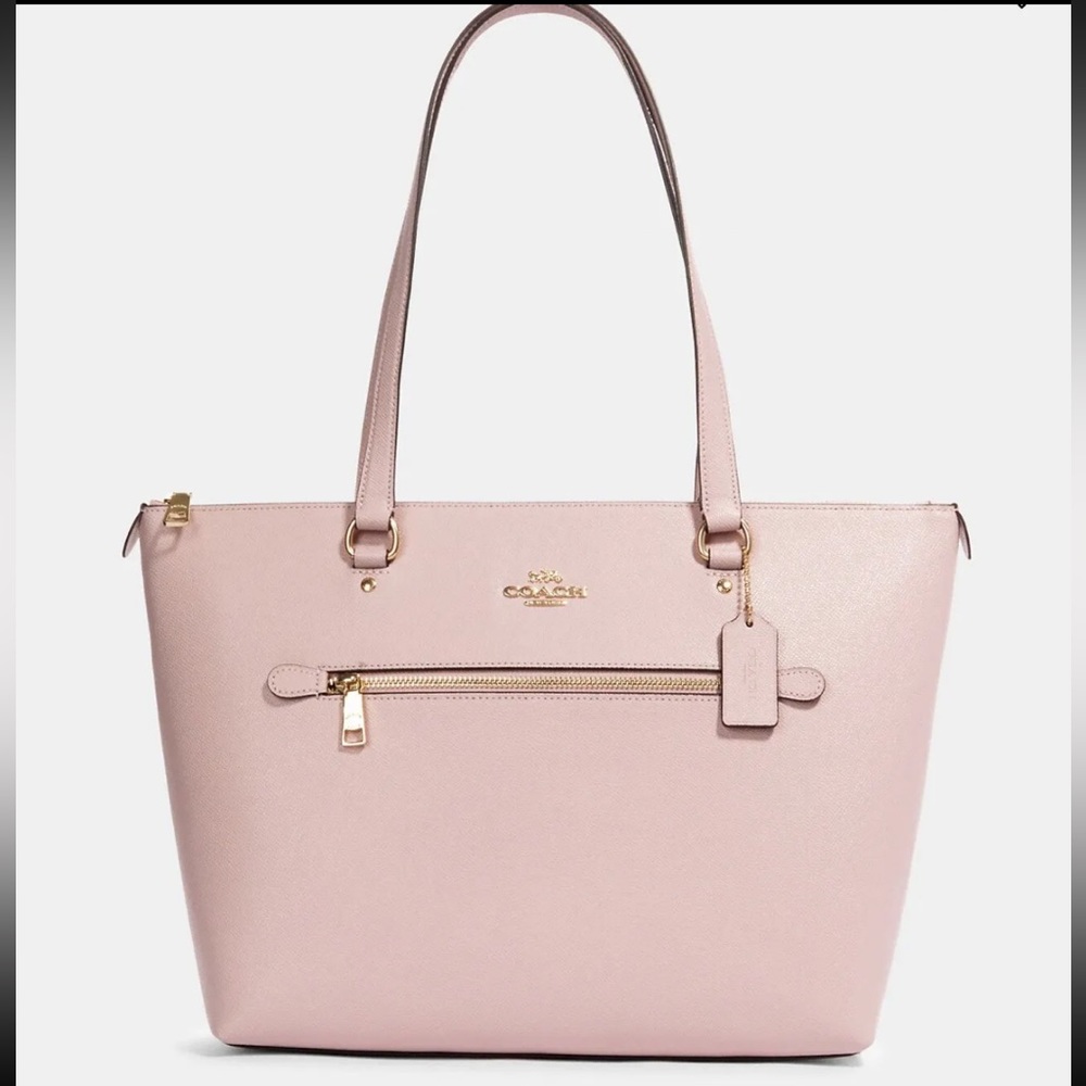 EUC Blush pink Coach gallery tote bag